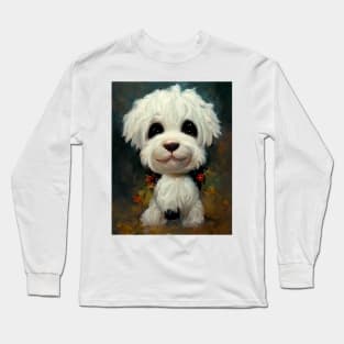 Cute Shichon puppy Long Sleeve T-Shirt